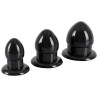 You2Toys Pack de 3 Plugs Mini fat noirs